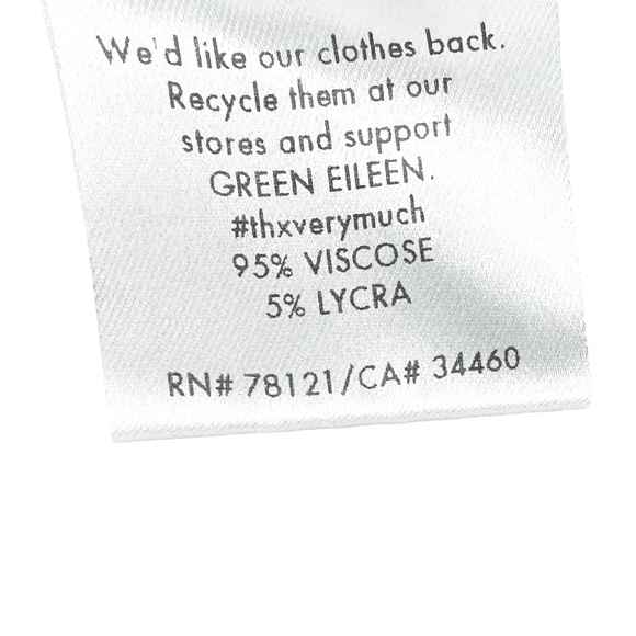 EILEEN FISHER Long Tunic Top Blue - Picture 7 of 8